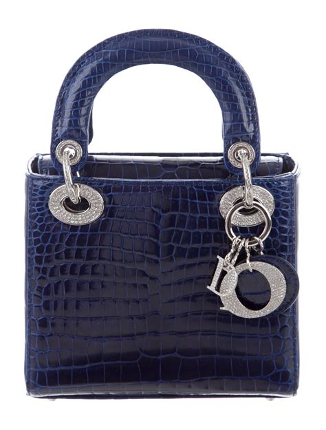 Crocodile Dior Handbags for Women 